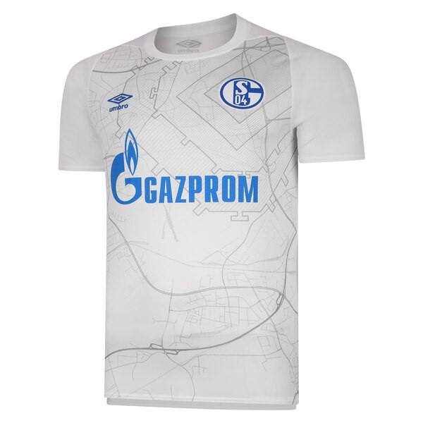 Tailandia Camiseta Schalke 04 2ª 2020/21 Blanco